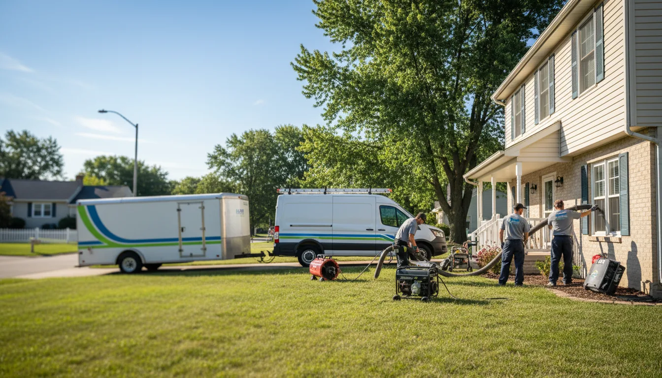 Flooded Basement Restoration And Cleanup With Repair in Alta Vista, KS near me